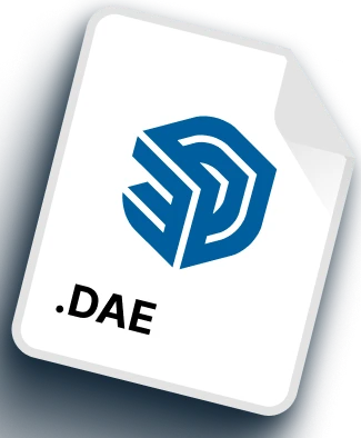 .dae, the COLLADA file format SketchUp opens natively